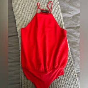 MOD on trend red bodysuit